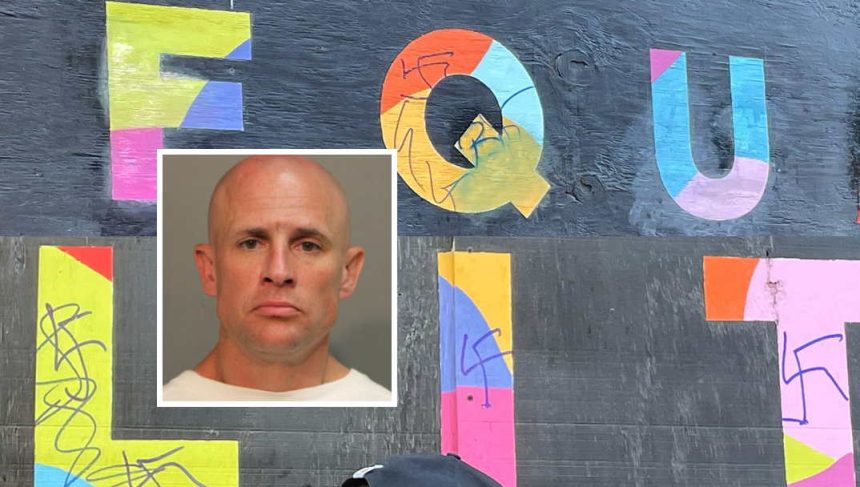 Man who defaced Boystown grade school with swastikas gets 4-year sentence