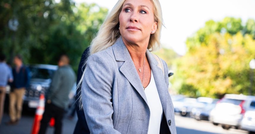 Marjorie Taylor Greene Blasts ‘Pissing Contest In Washington DC Between The Men’