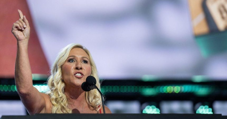 Marjorie Taylor Greene’s Fires Back at Criticism Over Resignation