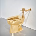 Maurizio Cattelan’s Gold Toilet Can Soon Be Yours
