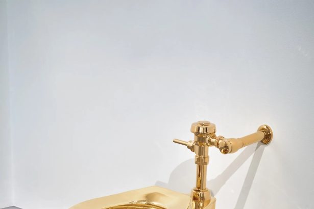 Maurizio Cattelan’s Golden Toilet Fails to Make a Splash