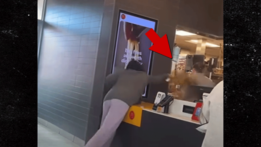 McDonald’s Customer Throws Hot Coffee at Worker, Watch The Video