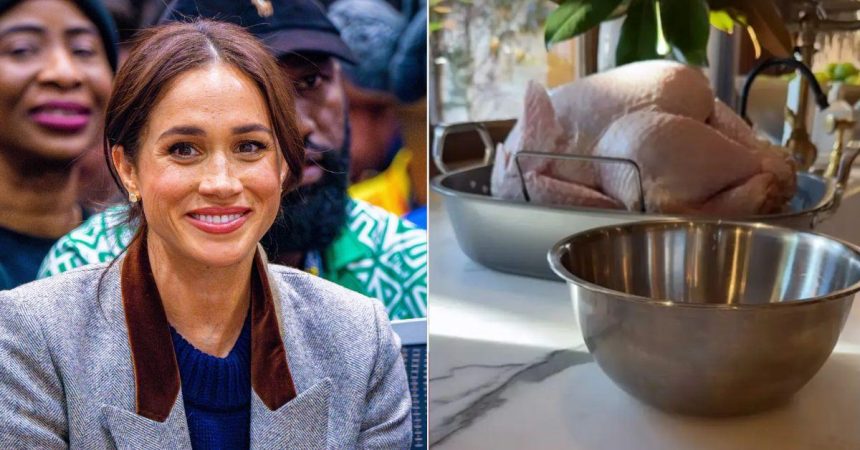 Meghan Markle Mocked as ‘Salmonella Sussex’ After Thanksgiving Clip