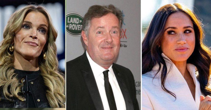 Megyn Kelly & Piers Morgan Team Up to Blast Meghan Markle’s ‘Cringe’ Videos