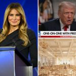 Melania warming up to big beautiful ballroom, Trump reveals 