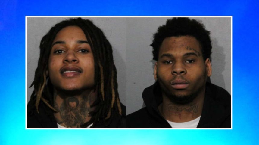 Men get 8 years for robbing 4 victims at once in River North