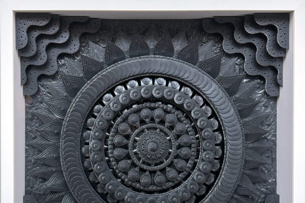 Michael Velliquette’s Metallic Paper Sculptures Delve into the Nature of Consciousness — Colossal