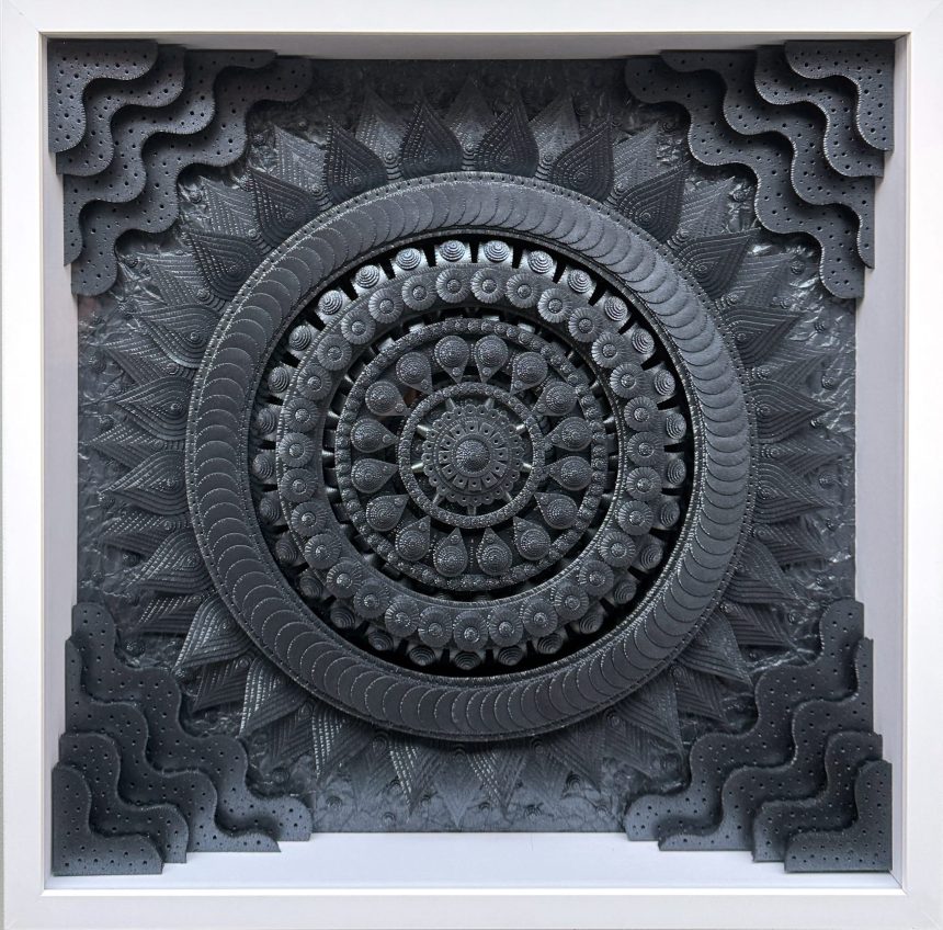 Michael Velliquette’s Metallic Paper Sculptures Delve into the Nature of Consciousness — Colossal