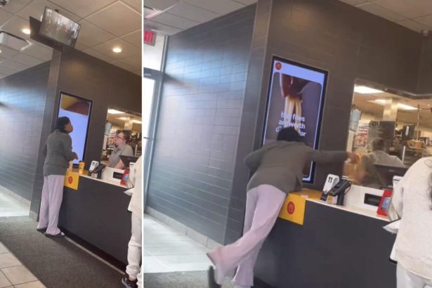 Michigan woman captured hurling piping hot coffee at McDonald’s worker in viral video wanted by police