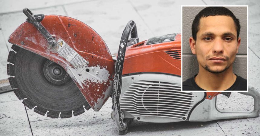 Migrant attacked coworker with running power saw during construction site fight: prosecutors