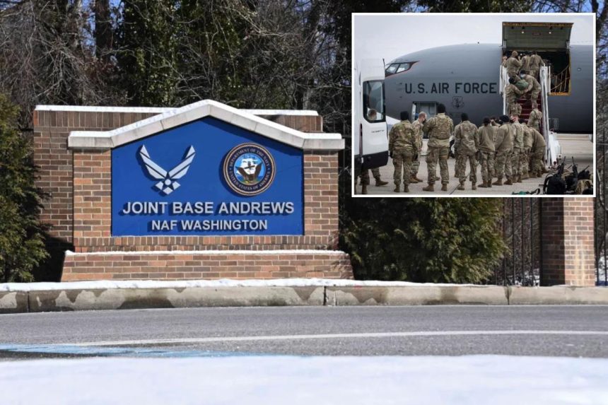 Multiple people at Joint Base Andrews fall ill after suspicious package delivered: report