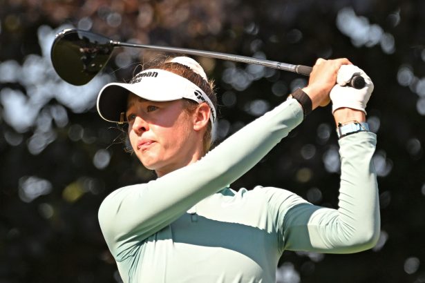 Nelly Korda dons a blue hoodie & leaves a 2-word message amid absence from professional golf