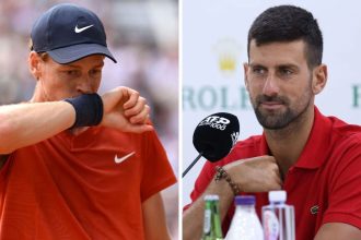 Novak Djokovic is jealous”; “Pathetic sore loser
