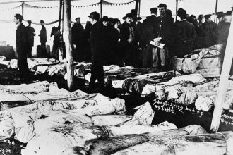 November 13, Hundreds of men and boys killed in coal mine fire