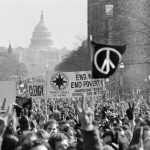 November 15, Protesters march against Vietnam War