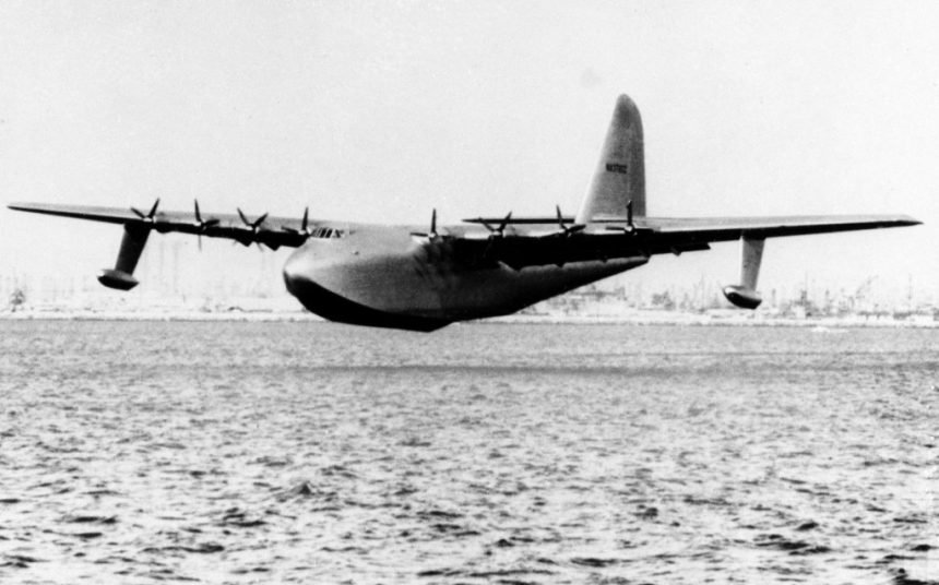 November 2, Howard Hughes takes ‘Spruce Goose’ on its only flight