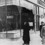November 9, Holocaust begins with looting of Jewish stores, homes