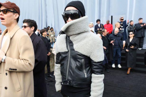 The Street Style Way to Wear a Funnel-Neck Jacket