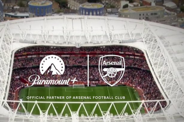 Paramount+ Signs Marketing Deal With Arsenal Soccer Club