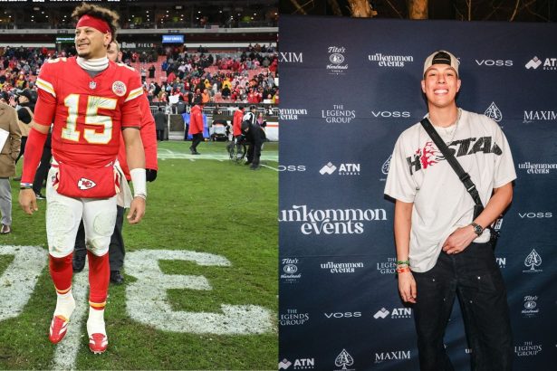 Patrick Mahomes’ brother Jackson’s sideline picture from Chiefs Thanksgiving game draws adorable reaction from Chris Jones’ ex Sheawna