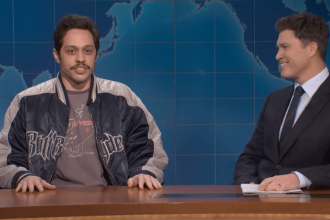 Pete Davidson Gives Update on Ferry and Fatherhood in Surprise SNL Cameo