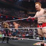 Pete Davidson ringside at WWE RAW; absolutely loses it after catching Sheamus’ shirt