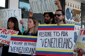 Pew poll shows Latino support for Trump is slipping : NPR