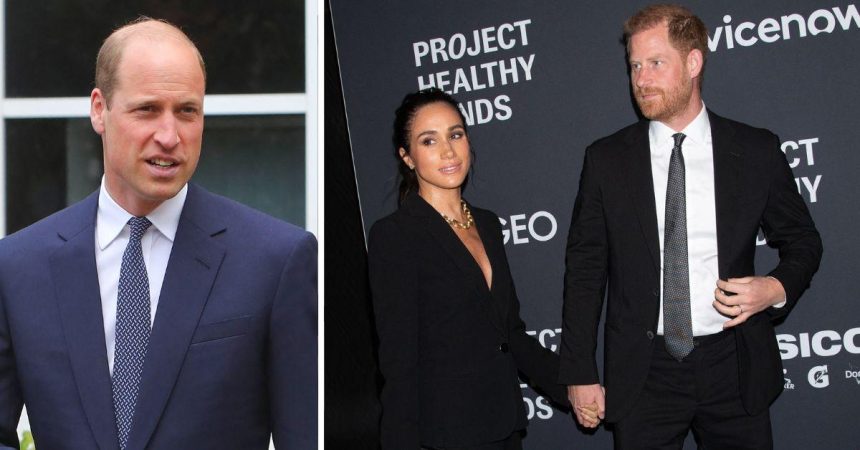 Prince William ‘Planning To Strip’ Harry & Meghan Of Their Royal Titles