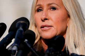 Rep. Marjorie Taylor Greene of Georgia announces resignation