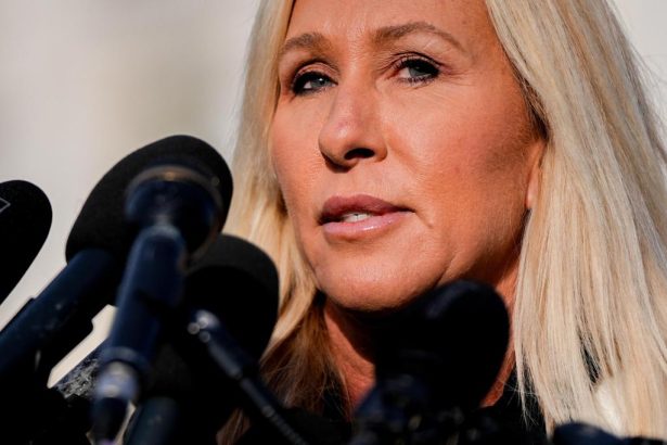 Rep. Marjorie Taylor Greene of Georgia announces resignation