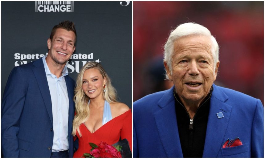 Rob Gronkowski’s GF Camille Kostek makes heartfelt admission to Robert Kraft as Patriots offer 1-day contract to legendary TE