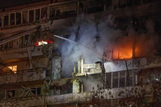 Russian attacks kill at least 6 in Ukraine as talks on peace plan continue : NPR