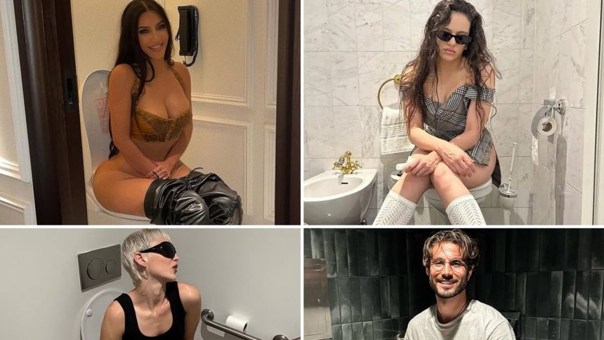See Celebs On The Porcelain Throne For World Toilet Day!