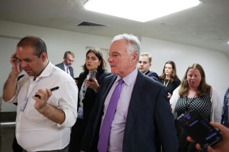 Senators take first step toward reopening the government after historic shutdown : NPR