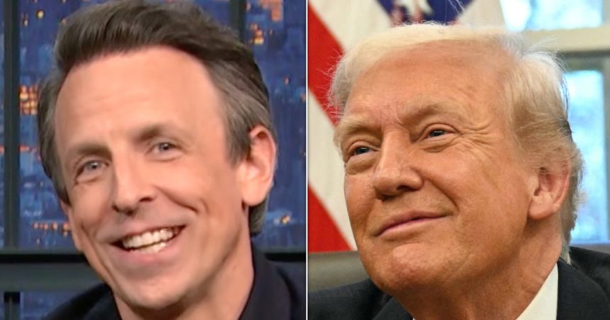 Seth Meyers Makes A Cool Case For Why Trump Is So ‘Smitten’ With Mamdani