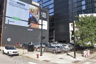 Shots fired in River North parking lot overnight