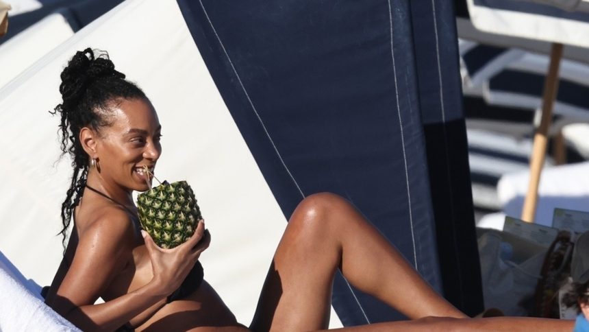 Solange Knowles Spotted on Miami Beach with Boyfriend Gio Escobar