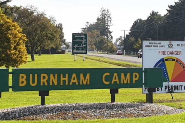 Soldier accused of strangling former partner