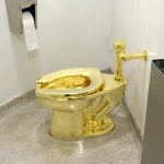 Solid Gold Toilet Is Up For Auction For Those Flush With Cash