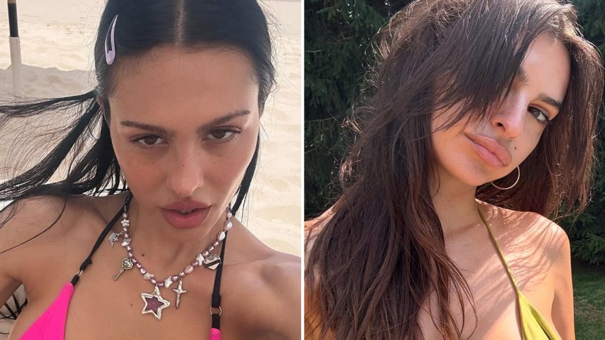 Stars In Pink And Green Swimsuits — Who’d You Rather?!