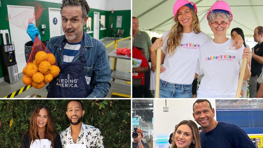 Stars Lending a Hand for Philanthropy Day!