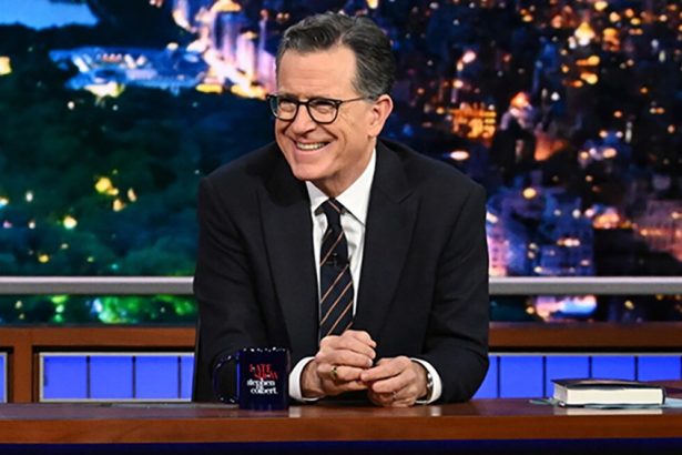 Stephen Colbert Confronts Theories That Trump Got Late Show Canceled
