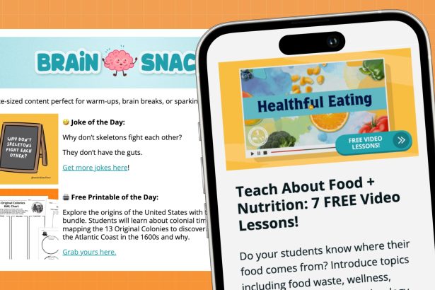 Subscribe to Our 6th-12th Grade Newsletter