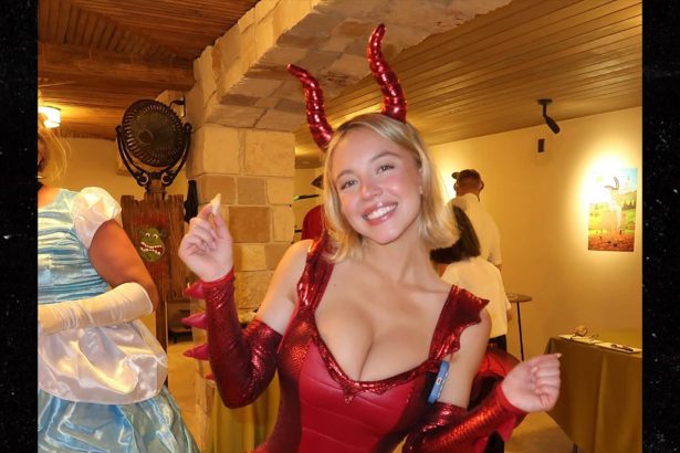 Sydney Sweeney Dresses as Sexy Version of Dragon From ‘Shrek’ Movies