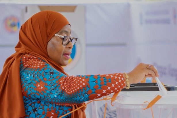 Tanzanian President Hassan wins disputed election : NPR