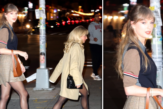 Taylor Swift Grabs Dinner With Sabrina Carpenter In New York City