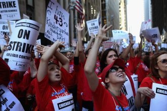 Teachers unions leverage contracts to fight climate change