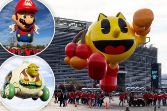 These new characters are gearing up for Macy’s Thanksgiving Day Parade — with trial run at MetLife Stadium