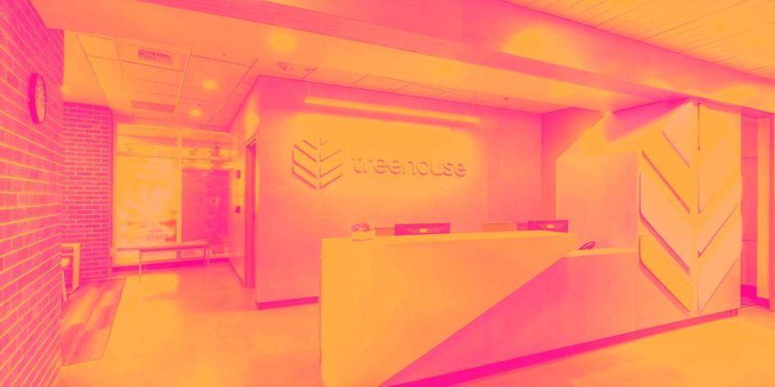 TreeHouse Foods (NYSE:THS) Misses Q3 Revenue Estimates, But Stock Soars 20.4%