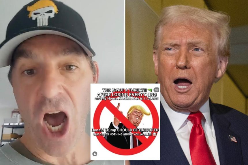 Trent Schneider arrested for repeatedly posting threat to ‘execute’ President Trump